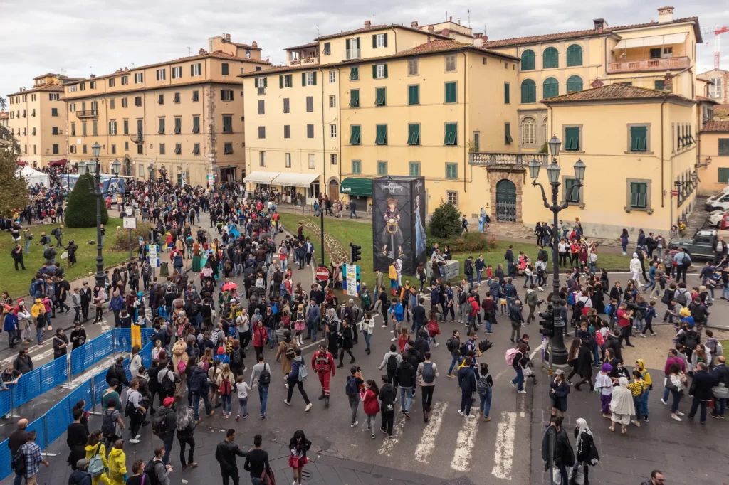 Biglietti Lucca Comics: affluenza