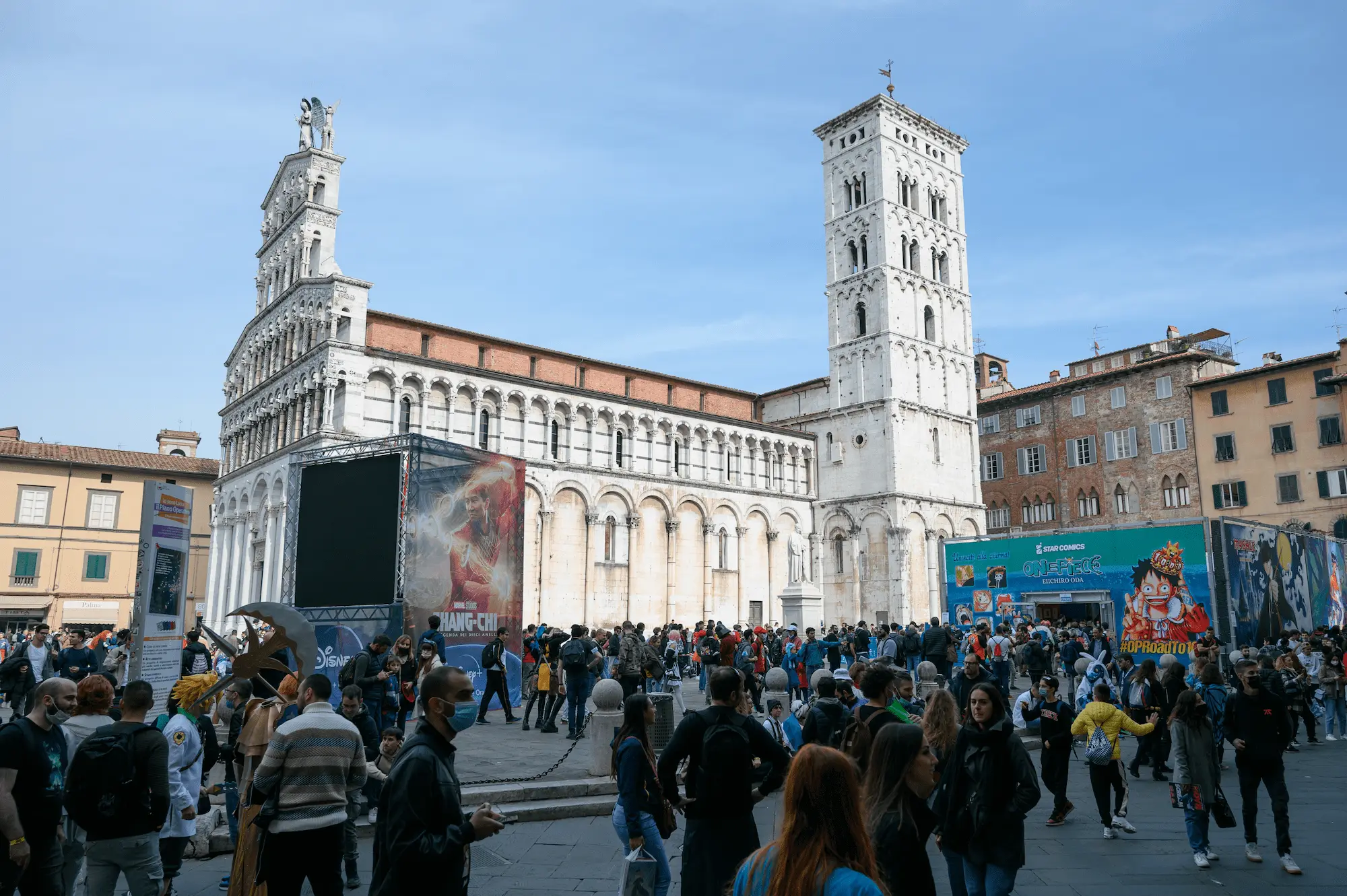 Lucca Comics: Piazza